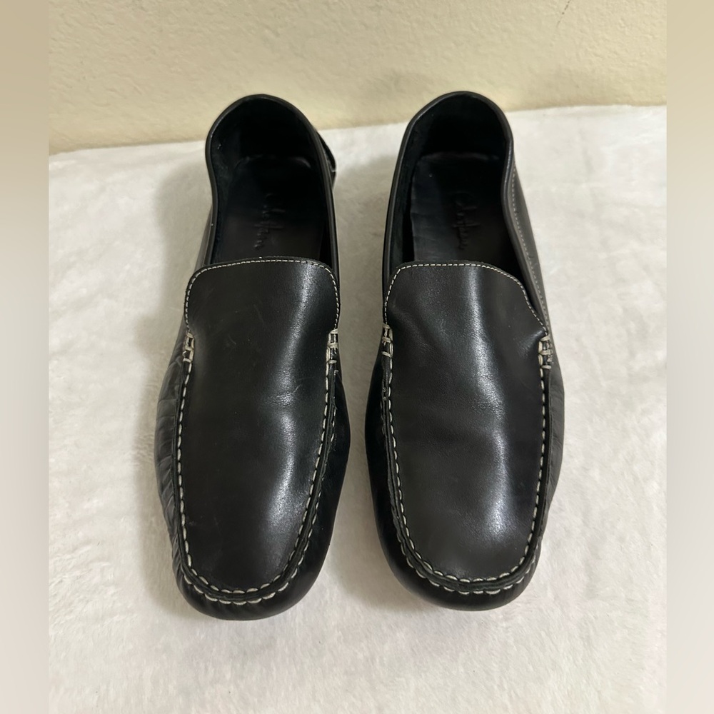 Black Leather women’s loafer - Picture 3 of 10